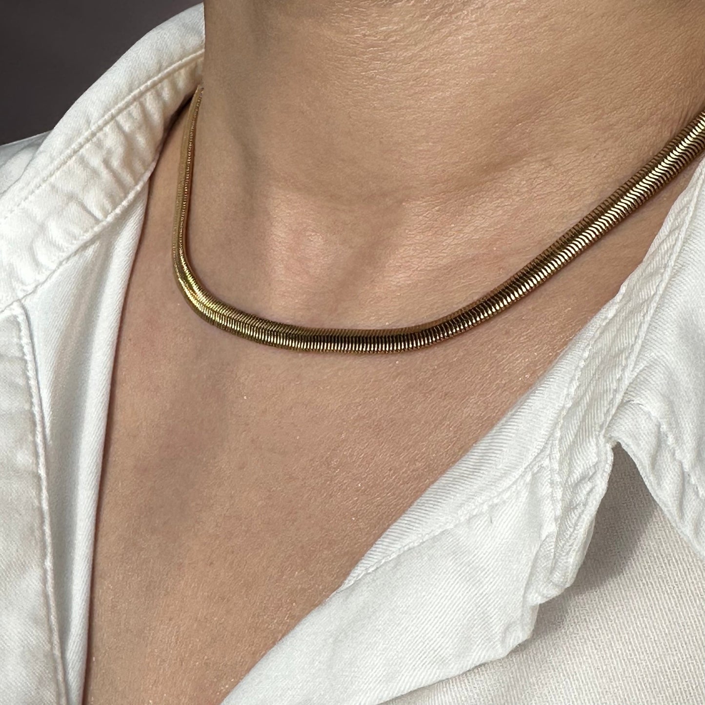 18K Gold Chain Necklace, Cuban Chain, Cable Chain, Paperclip Chain, Twist Chain, Figaro Chain, Curb Chain - Esel Jewelry